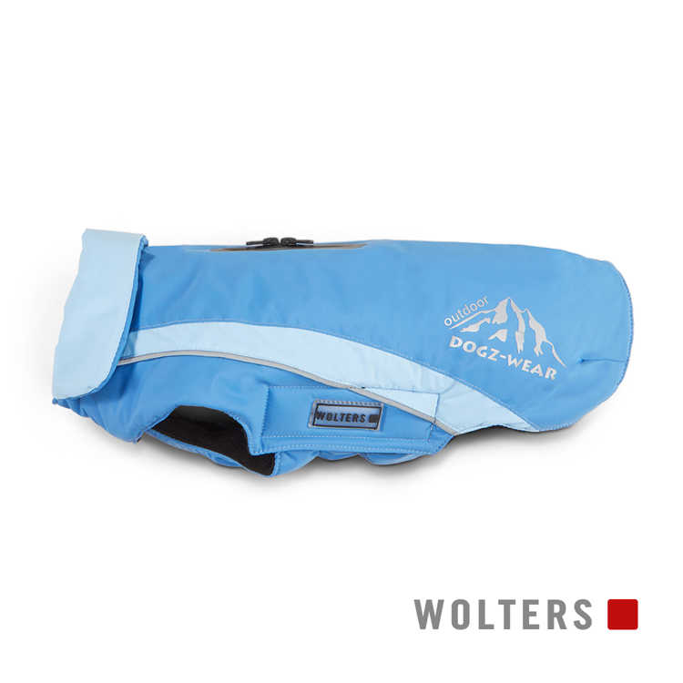 Wolters Skijacke Dogz Wear mit wasserdichtem Reißverschluss - blue/sky blue